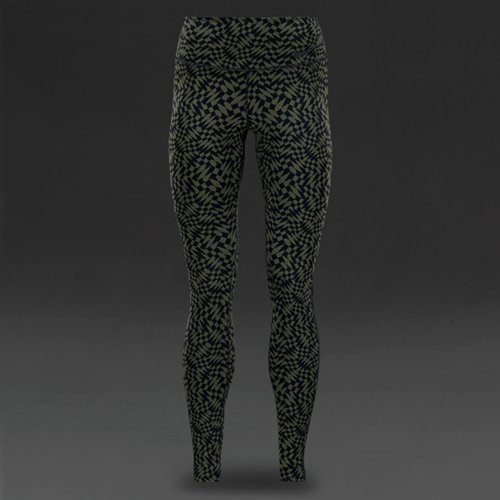Nike Legendary Checker Tights Cargo Khaki/Black/Black for Women